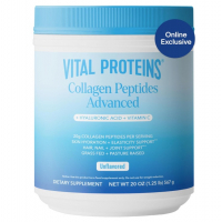 Купить Vital Proteins Collagen Peptides with Hyaluronic Acid and Vitamin C, Пептиды коллагена с гиалуроновй кислотой и витамином С, 567 г