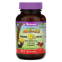 Купить Bluebonnet Nutrition, vitamin D3, витамин Д3, 400 МЕ, 90 жевательных таблеток