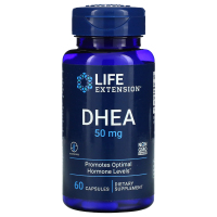 Купить Life Extension, DHEA, 50 мг, 60 капсул