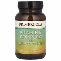 Купить Dr. Mercola, Витамин B комплекс с бенфотиамином, 60 капсул