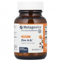 Купить Metagenics, Zinc Arginate, аргинат цинка, 20 мг, 60 таблеток