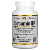 Купить California Gold Nutrition, Curcumin UP, Куркумин, 90 капсул