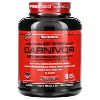 Купить MuscleMeds, Carnivor, биоинженерный изолят говяжьего протеина, печенье и сливки, 1680 г