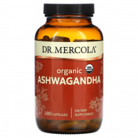 Купить Dr. Mercola, Органическая ашваганда, Ashwagandha, 800 мг, 180 капсул