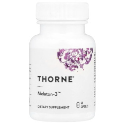 Купить Thorne, Melatonin 3 мг, 60 капсул
