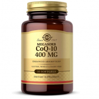 Купить Solgar, Коэнзим Q10, Coenzyme Q10, 400 мг, 30 мягких желатиновых капсул