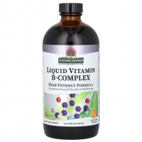 Купить Natures Answer, Liquid B-Complex, жидкий комплекс витаминов группы B, 480 мл