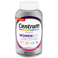 Купить Centrum, Multivitamin, Мультивитамин для женщин старше 50 лет, 200 таблеток