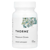 Купить Thorne, цитрат калия, Potassium Citrate, 90 капсул