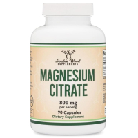Купить Double Wood, Magnesium citrate, Цитрат магния, 800 мг, 90 капсул