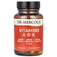 Купить Dr. Mercola, Витамины ADK, 30 капсул