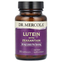 Купить Dr. Mercola, Лютеин и зеаксантин, 40 мг, 30 капсул