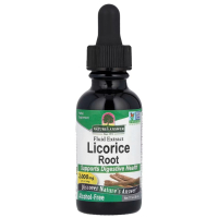 Купить Natures Answer, Liquid Licorice, Корень солодки, без спирта, 2000 мг, 30 мл