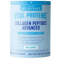 Купить Vital Proteins Collagen Peptides with Hyaluronic Acid and Vitamin C, Пептиды коллагена с гиалуроновй кислотой и витамином С, 567 г