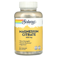 Купить Solaray, Magnesium citrate, Цитрат магния, 133 мг, 180 капсул