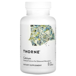 Купить Thorne, Calcium, Кальций, 250 мг, 120 капсул