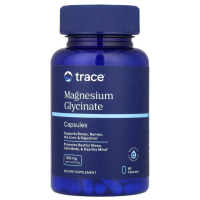 Купить Trace, Магний глицинат, Magnesium Glycinate, 120 мг, 90 капсул