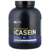 Купить Optimum Nutrition, 100% Казеин, Casein, печенье и сливки, 1,75 кг