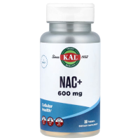 Купить KAL, NAC+, N-ацетилцистеин +, 600 мг, 30 таблеток