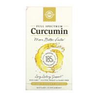 Купить Solgar, Full Spectrum, Куркумин, Curcumin, 60 капсул с жидким экстрактом