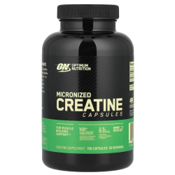 Купить Optimum Nutrition, Creatine, микронизированный креатин в капсулах, 100 капсул