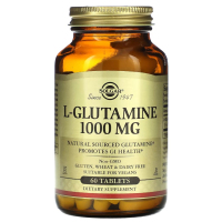 Купить Solgar, Л-глютамин, L-Glutamine, 1000 мг, 60 таблеток