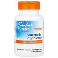 Купить Doctors Best, Phytosome, куркумин с Meriva, Curcumin Phytosome with Meriva, 500 мг, 60 капсул