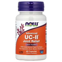 Купить NOW Foods, Advanced UC-II®, добавка для здоровья суставов, 60 капсул