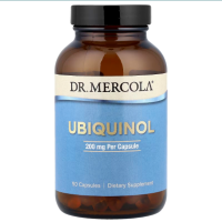 Купить Dr. Mercola, Ubiquinol, убихинол, 200 мг, 90 капсул