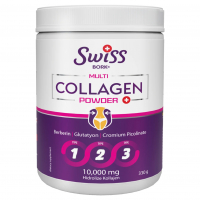 Купить Swiss Bork, Multi Collagen, Мульти коллаген порошок, Тип I, II, III, 330 г