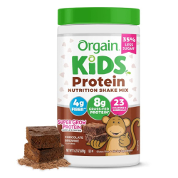 Купить Orgain, Kids Protein Powder, детский протеин в виде порошка, шоколад, 459 г