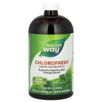 Купить Natures Way, Chlorofresh, жидкий хлорофилл, мята, 480 мл