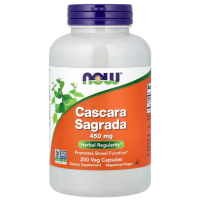 Купить NOW Foods, Cascara Sagrada, 450 мг, 250 растительных капсул