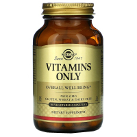Купить Solgar, Vitamins Only, витамины, 90 вегетарианских капсул
