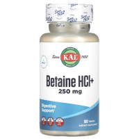 Купить KAL, бетаина гидрохлорид+, 100 таблеток