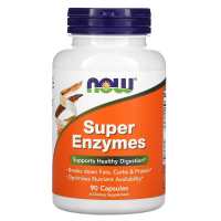 Купить NOW Foods, Суперферменты, 90 капсул
