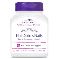 Купить 21st Century, Hair, Skin & Nails, кожа, ногти и волосы, 50 таблеток
