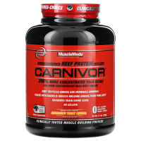 Купить MuscleMeds, Carnivor, изолят говяжьего белка, со вкусом хлопьев для тостов с корицей, 1680 г