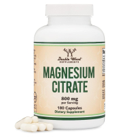 Купить Double Wood, Magnesium citrate, Цитрат магния, 800 мг, 180 капсул