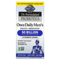 Купить Garden of Life, Mens Probiotics, пробиотики для мужчин, 30 капсул