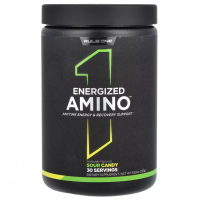 Купить Rule One, Energized Amino, аминокислоты, кислые конфеты, 270 г