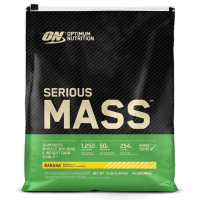 Купить Optimum Nutrition, Serious Mass, Гейнер, банан, 5,44 кг