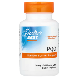 Купить Doctors Best PQQ with BioPQQ, пирролохинолинхинон, 20 мг, 30 капсул