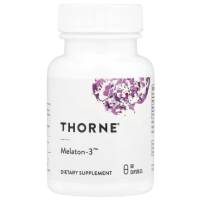 Купить Thorne, Melatonin 3 мг, 60 капсул