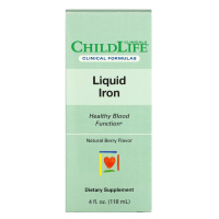 Купить Childlife Clinicals, жидкое железо, Liquid Iron, 118 мл