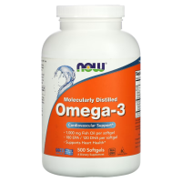 Купить NOW Foods, омега-3, omega-3, 500 капсул