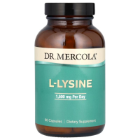 Купить Dr. Mercola, L-лизин, L-Lysine, 1500 мг, 90 капсул