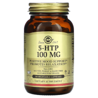 Купить Solgar, 5-гидрокситриптофан, 5-htp, 100 мг, 90 растительных капсул