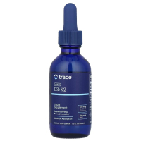 Купить Trace Minerals, Ионные D3 + K2, 125мкг (5000 МЕ), 59 мл