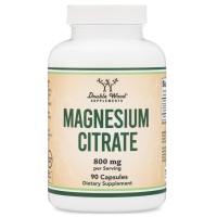 Купить Double Wood, Magnesium citrate, Цитрат магния, 800 мг, 90 капсул